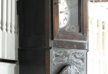 1860 French Long Case Grandfather Clock
