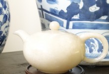 Late 19th Century Chinese Carved Jade Teapot